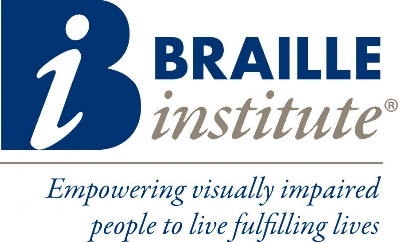 The Braille Institute Library Logo